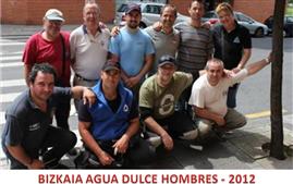 CAMPEONATO BIZKAIA AGUA DULCE HOMBRES - 2012