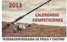 CALENDARIO COMPETICIONES 2013
