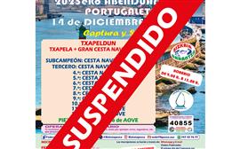 TROFEO DE NAVIDAD SUSPENDIDO